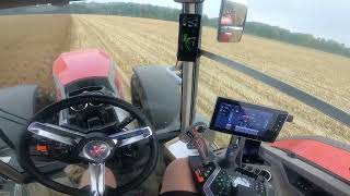 Massey Ferguson 8S265 amp Opall Agri Europa II  POV  Driver View  GoPro  Farma Dobosz [upl. by Nahem]