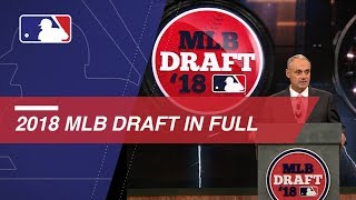 Catch every pick of the 2018 MLB Draft [upl. by Rebmyt905]