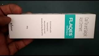 FLAQES Ointment  Coal Tar and Salicylic Acid Ointment  FLAQES Ointment Uses Side effects Benefits [upl. by Natsirt626]