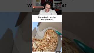 Cutting A Pizza Using A Whirlpool Filter [upl. by Whitehurst]