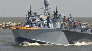 Volunteers restore World War II torpedo boat [upl. by Ahsienad278]