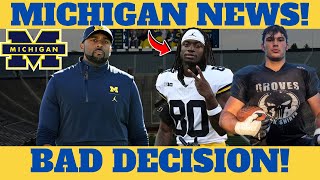 THIS DECISION TAKES EVERYONE BY SURPRISE MICHIGAN WOLVERINES NEWS [upl. by Calandria48]