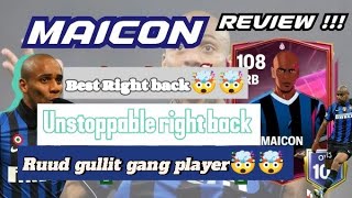 Maicon 🇧🇷 fc mobile review 🤯🤯 better than all RB best RB in fc mobile💯💯 gameplay fc25 fifa [upl. by Nahtanhoj]