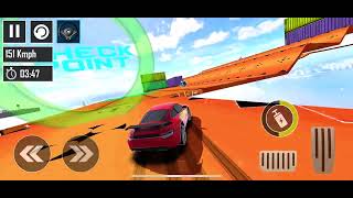 Extreme Level stant Race 💀 Ramp car stants race  android amp ios [upl. by Liddy34]