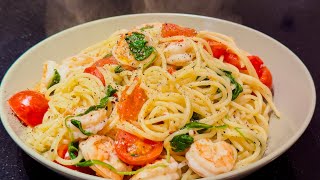 Tomato Shrimp Pasta [upl. by Leumhs87]