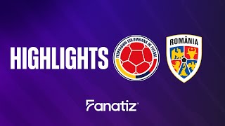 Colombia 32 Romania  Highlights  Game 2024 [upl. by Sabba]