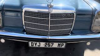 The Vintage car W114280 Merc 1969 nickname Staysoft [upl. by Tomasina179]