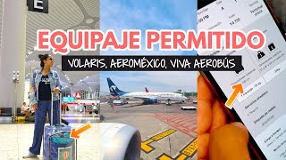 Equipaje permitido 2022 Viva Aerobús Volaris y Aeroméxico [upl. by Notlew335]