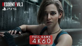 • Resident Evil 3 • FULL GAME ⁴ᴷ⁶⁰ PS5 Walkthrough  NO COMMENTARY [upl. by Christiane973]