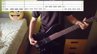 La La Love You ft Olaya de Axolotes Mexicanos – El fin del mundo  Bass Cover With Tabs [upl. by Lebasiram]