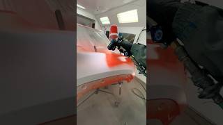 SPRAYING HEMI ORANGE ON HOT SPORTS CAR [upl. by Ttreve]