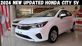 All new Honda City SV Base model 2024 ₹1182 lakh  Honda city sv base model review hindi [upl. by Acirred]