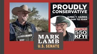 Sheriff Mark Lamb discusses Kari Lakes Attack on Law Enforcement Election Integrity and more [upl. by Ariom]