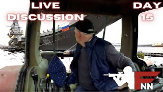 🔴 LIVE Discussion  Ukraine Invasion Continues Day 15 FNN Live [upl. by Urian]