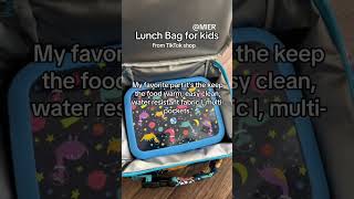 Cutest Lunch Bags for Kids Insulated Lunch Box Tote Review [upl. by Thessa947]