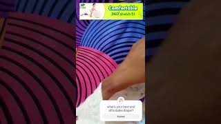 Dabur baby super pants review Best diaper  Affordable diaper babycare diapers newbornbaby [upl. by Kcirneh503]