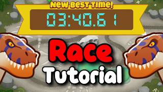 BTD6 Race Tutorial  guide  Quick Support [upl. by Amalea704]