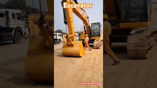 New Excavator Inspection❤️harshalonevlogs automobile jcb construction shortvideo shorts cat [upl. by Erastus905]