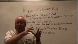 Two Minute Tutor What is the Purpose of a Draft Hood with Tom Kleinman [upl. by Keller264]