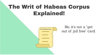 What is Habeas Corpus And How Does it Work This Video Explains [upl. by Loren]