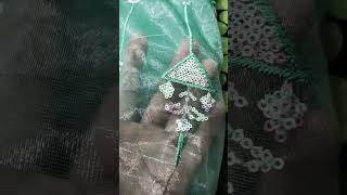 Shimmer Saree trending fashion chiffon youtubeshorts saree shimmer georgette shorts [upl. by Nored200]