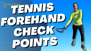 The Tennis Forehand  6 Fundamentals EVERY Beginner Needs To Have [upl. by Audra370]