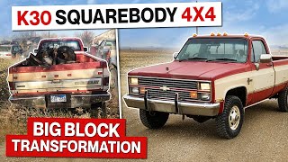 Abandoned 1984 Chevrolet 1 Ton 454 Big Block Will It Run Bonus 4x4 Squarebody Transformation [upl. by Lief590]