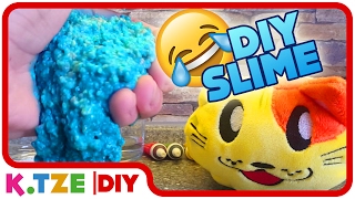 DIY Slime auf Deutsch 💩 OHNE Kleber und Borax – sogar essbar  KTze Kinderkanal [upl. by Nylak]