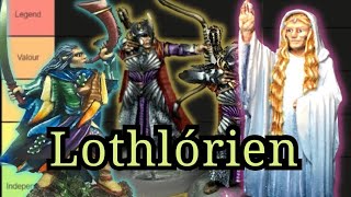 Lothlorien Tier List  Middle Earth Strategy Battle Game  MESBG [upl. by Swirsky]