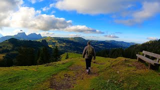 Ibergeregg  Spirstock  4k  Panoramaweg  Kanton Schwyz  Switzerland  exploring adventure [upl. by Aerdnaz693]