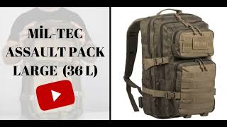 MİLTEC ASSAULT PACK LARGE 36L  MİLTEC ASSAULT PACK LARGE 36L TACTİCAL BACKPACK [upl. by Elaen]