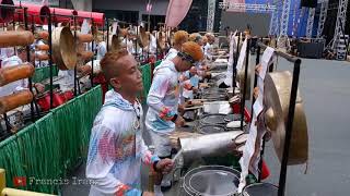 Tribu Panay Drummers  Aliwan Fiesta 2024 Blocking [upl. by Teragram]