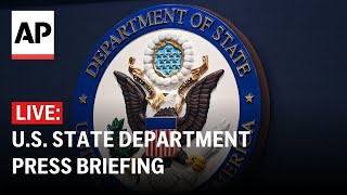 US State Department press briefing 42324 [upl. by Ynhoj111]