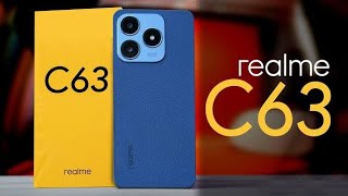 Realme C63 5G Unboxing First impressions amp Review  Realme C63 Price Spec amp More [upl. by Olegnad644]