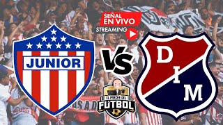 Junior 23 vs Medellín 04  Octavos de final vuelta  Copa Betplay 2024 [upl. by Ros88]