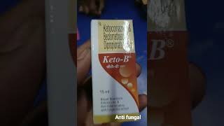 The keto b lotion is use of anti fungal [upl. by Annuahsal89]