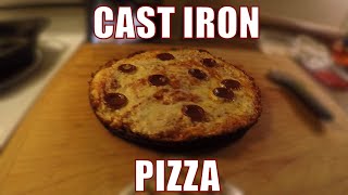 Cast Iron Pan Pizza at 2am [upl. by Efeek]