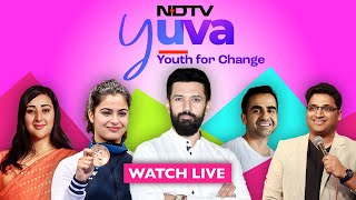 NDTV Yuva Conclave – Indias Biggest Youth Disruptors On One Stage [upl. by Palestine]