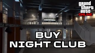 How to Buy Night Club in GTA Online 2024  Night Club Buy in GTA Online [upl. by Aidil]