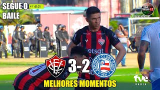 Vitória 3 x 2 Bahia  Melhores Momentos  COMPLETO  Final Baiano 2024 [upl. by Lanos]