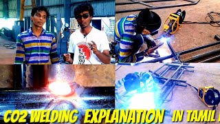 how to co2 welding explanation in tamil [upl. by Cerelia]