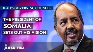 GC2023 President of Somalia Hassan Sheikh Mohamud sets out his vision for Somalia [upl. by Dolley548]