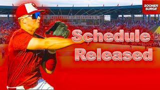 OU Baseball 2024 Baseball schedule is released [upl. by Slifka]