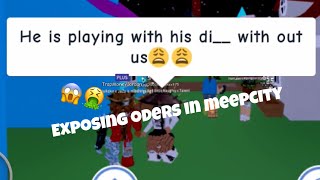 Exposing oders in meepcityroblox [upl. by Eirrahs760]