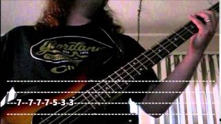 Mudhoney  Suck you dry Bass Lesson w\Tab [upl. by Ogilvie48]