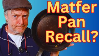 Are Matfer carbon steel pans being recalled [upl. by Ieluuk]