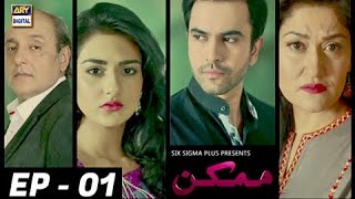 Mumkin Episode 01  Sarah Khan amp Junaid Khan   ARY Digital Drama [upl. by Tawsha]