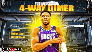 This 6’10 “4WAY DIMER” Will Change NBA 2k23 FOREVER🔥 99 BLOCK amp HOF PLAYMAKING [upl. by Charley]