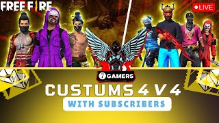 4v4 Customs With Subscribers💥 [upl. by Laet]