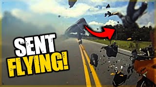 Biker Sent Flying  NO LIFE LIKE BIKE LIFE  Ep 169 [upl. by Saidee601]